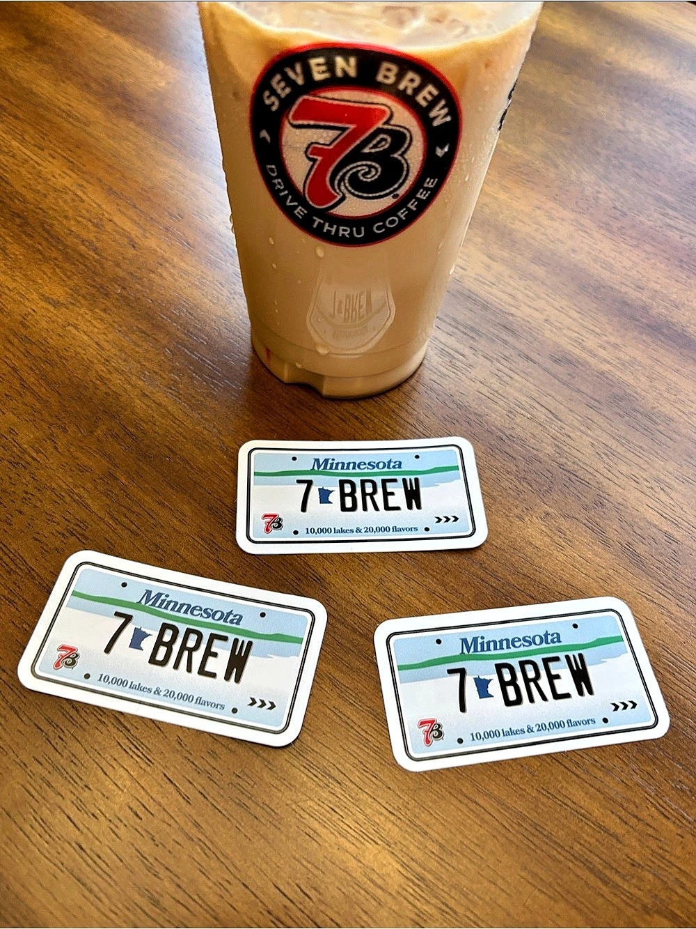 7 Brew Minnesota Stickers